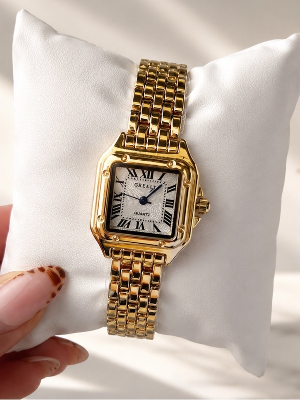 Panthere Gold Classic Square Women's Watch